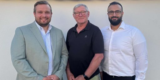 (Foto v.l.n.r : Maximilian Timpe, Lothar Weigel, Peymann Fardipour)